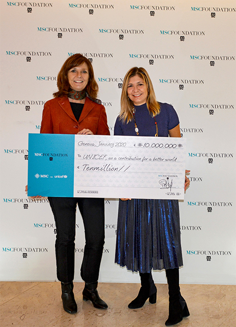 €10 million in donations | MSC Foundation